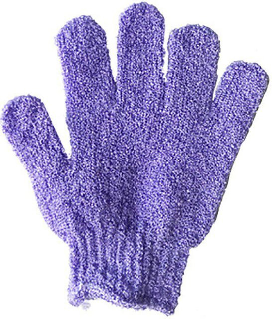 Houspace Duschbad-Peelinghandschuh, violett, Unisex - Bild 1