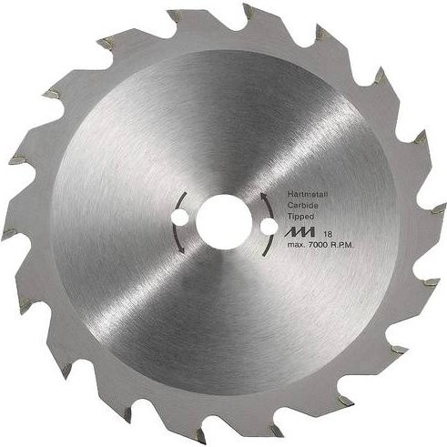 Kwb Kreissägeblatt für Holz und Kunststoff, Carbide Tipped, Silber, Durchmesser: 200 mm, Bohrung: 30 mm - Bild 1