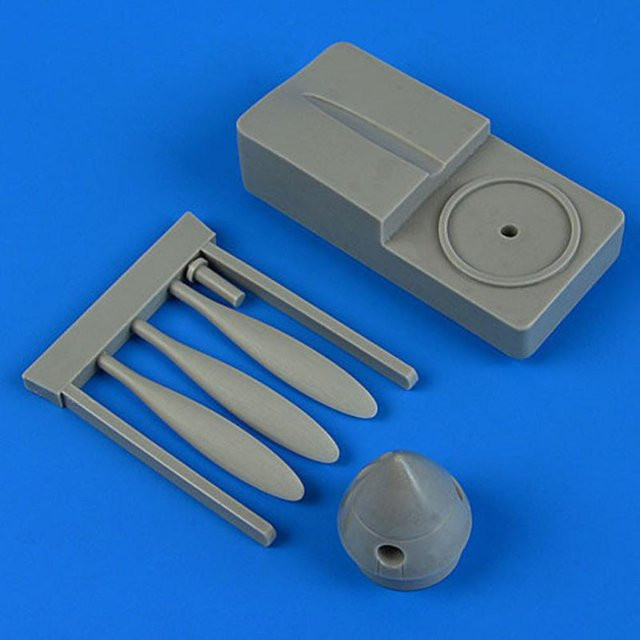 Trumpeter MiG-3 Propeller mit Tool, Zubehör, 1:48, Grau - Bild 1