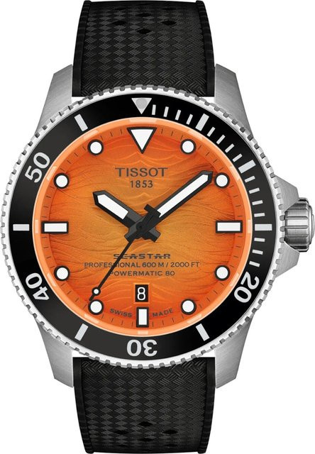 Tissot Armbanduhr Seastar 2000, Automatik, Edelstahl, 44 mm, Herren - Bild 1