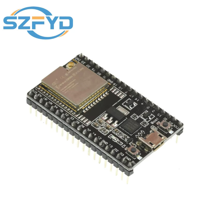 SZFYDOSH WiFi-BT-Modul für ESP32-32D und ESP32-32U, Dual-Core Entwicklungsboard mit Bluetooth und WiFi in Schwarz - Bild 2