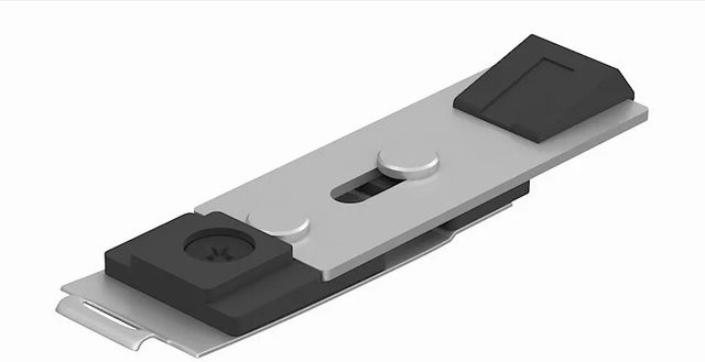 Geze Feststelleinheit in Silber für TS 3000V und TS 5000, Artikelnummer 1400-0016 - Bild 1