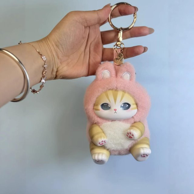Schlüsselanhänger Haifisch Katze, Unisex - Bild 1