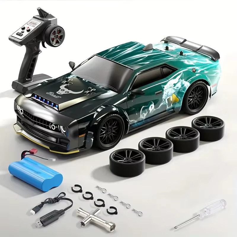 ZNLYRION RC Drift-Auto, 1:16 Maßstab, ferngesteuert, mit LED-Lichtern, ab 14 Jahren - Bild 2