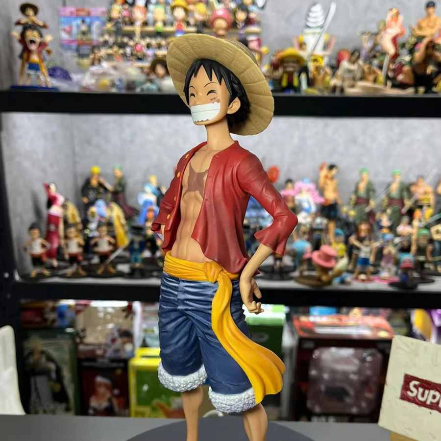Bandai One Piece Smiley Monkey D Luffy Actionfigur, 18cm, Kunststoff - Bild 4
