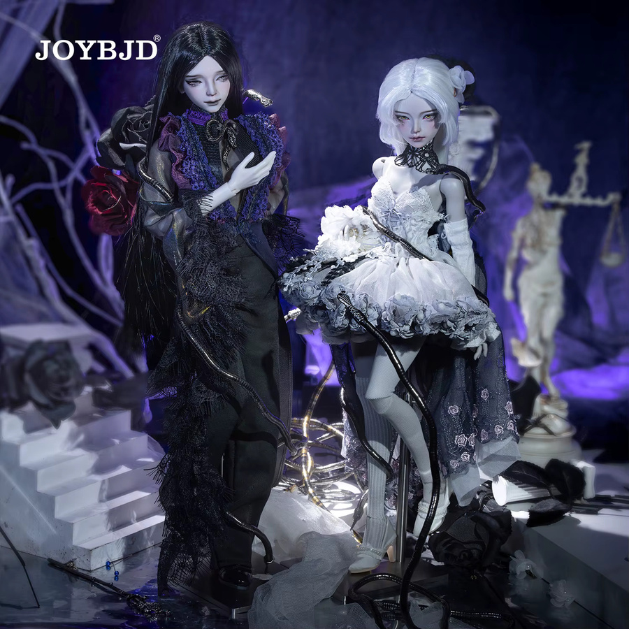 Joybjd Roki Komplettset, BJD-Puppe, Gothic-Stil, 1/4, Kunstharz - Bild 5