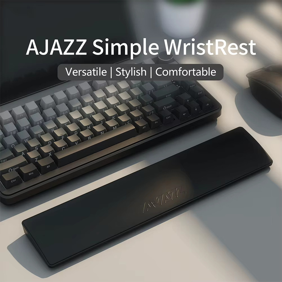 Ergonomische Tastatur-Handgelenkauflage von ATUOTIN aus Memory-Schaum in Schwarz für Laptop und Computer - Bild 5