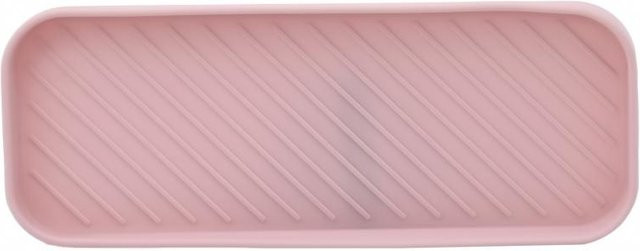 Silikon-Abtropfschale von ouyaohong als Küchenorganizer für Geschirr, Obst und Gemüse, rechteckig, Breite: 23,0 cm, Tiefe: 23,0 cm, Höhe: 8,7 cm - Bild 1
