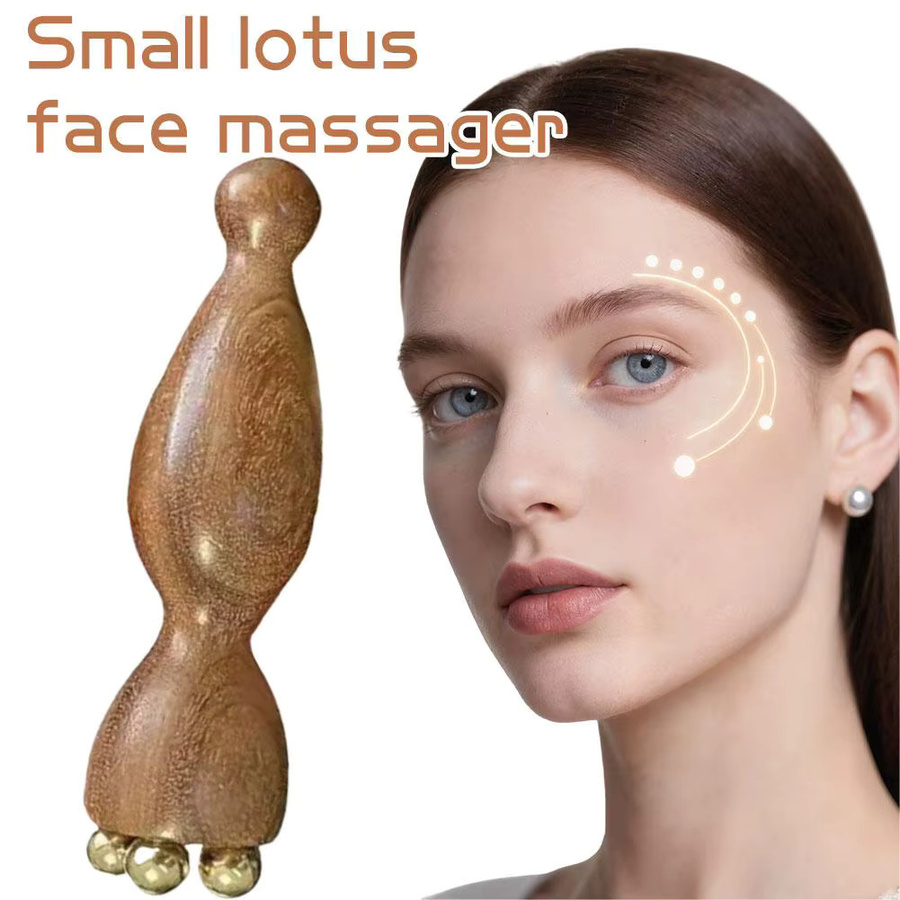 Radiant Beauty Gua Sha Werkzeug, Messing Palisander, Unisex - Bild 3