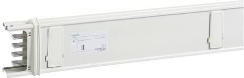 Schneider Electric KSA400ED4208 KSA gerades Element Schienenkasten, 400A, 8 Abgänge, Weiß - Bild 1