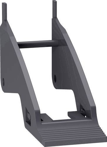 Schneider Electric RGZR215 Halter aus Kunststoff, Grau, 10 Stück - Bild 1