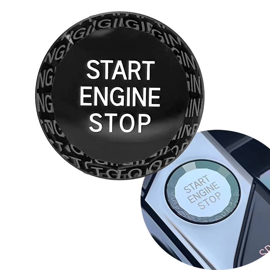 Start-Stopp-Schalter Ersatz für BMW 1 2 3 4 8 X5 X6 X7 Z4 Serie F40 F44 G20 G22 G14 G05 G06 G29 im Kristall-Stil von angelguoguo - Bild 2