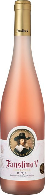 Faustino V Rioja Rosado Tempranillo trocken 2025 Roséwein 0,75 l - Bild 1