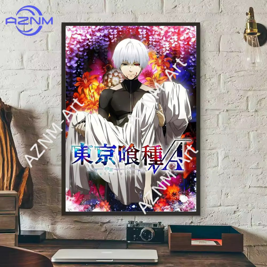 KAYOU Tokyo Ghoul Anime Poster, selbstklebende Wanddekoration in Mehrfarbig - Bild 2