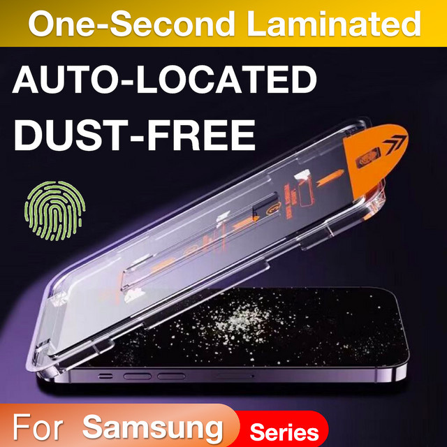 Samsung Screen Protector aus gehärtetem Glas mit iKit für Galaxy S24 S23 S22 S21 Z-Fold 5 4 3 A13 A14 A23 A31 A32 A35 A54 A33 A55 5G transparent - Bild 1