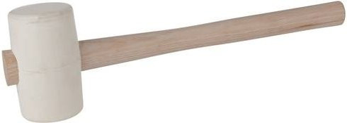 KS Tools Gummihammer weiss, 270g - Bild 1