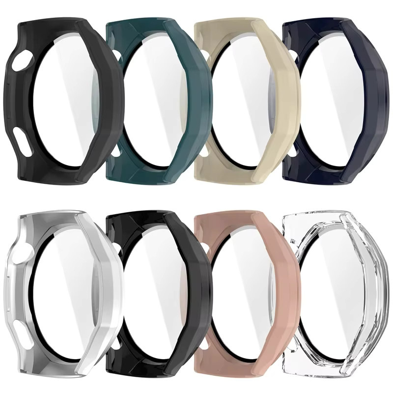 Huawei Uhren Schutzhülle, Gehärtetes Glas, Kunststoff, 46 mm und 41 mm - Bild 5