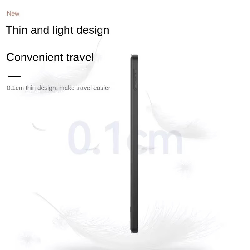 Xiaomi Schutzhülle für Redmi Pad 2 SE 9,7 Zoll 2026 mit magnetischem Klappständer und weicher TPU-Rückseite in Schwarz - Bild 5