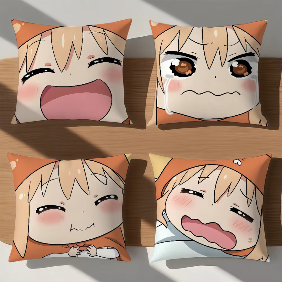 Sanrio Chibi Kawaii U-Maru Chan Kissenbezug im Anime-Design für Sofa und Wohnzimmer - Bild 2