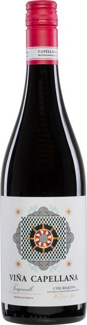 Viña Capellana Rotwein Tempranillo 2023, Utiel-Requena DO, Spanien, trocken, 0,75 l - Bild 1