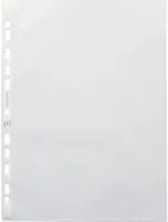 Oxford Prospekthülle Premium DIN A4 transparent oben und seitlich offen - Bild 1