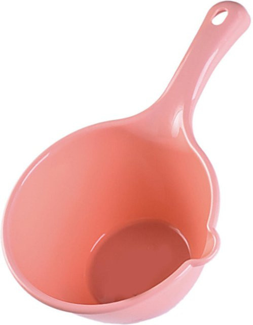KaiSai Wasserschöpfkelle aus Kunststoff in Pink für das Badezimmer und zum Gießen von Blumen - Bild 1