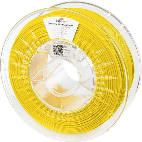 Spectrum Filaments PLA High Speed Filament Gelb, 1,75 mm, 1000 g - Bild 1