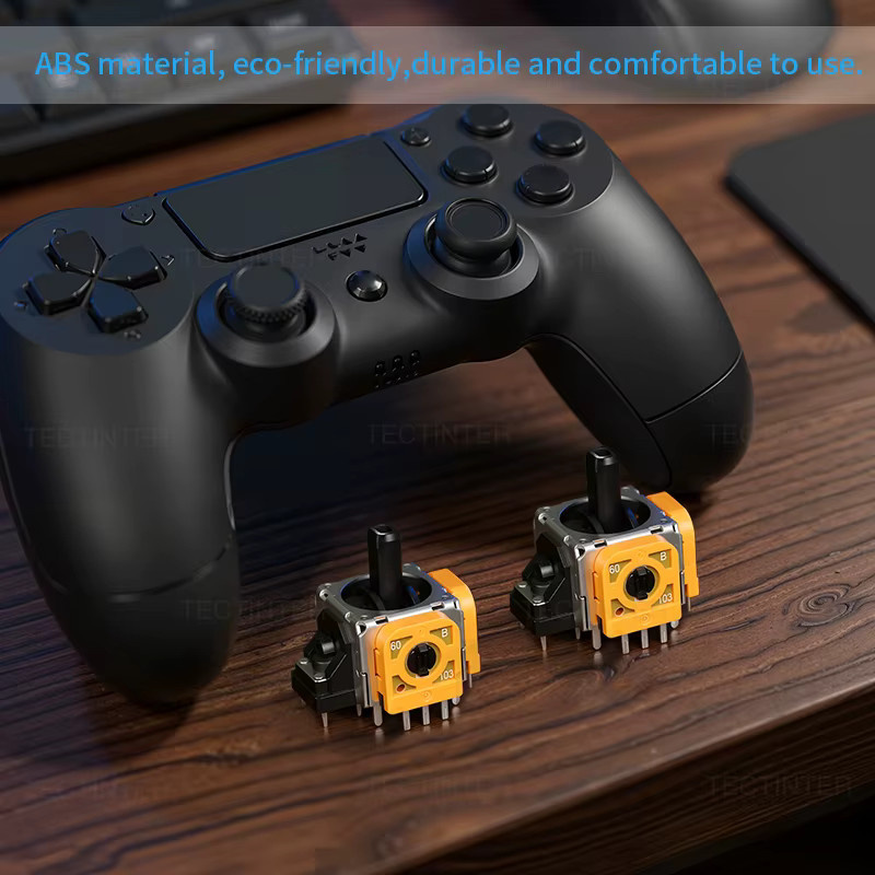 3D Analog Joystick Ersatz Set für PS4, PS5 und Nintendo Switch Pro Controller, Multicolour Gamepad Thumbstick Reparatur Zubehör - Bild 4