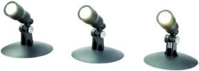REV Aqua Spot Set LED Außen- und Unterwasserbeleuchtung mit 3x1W LED-Spots - Bild 1