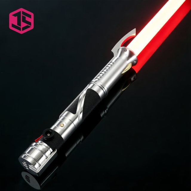 JS SABER Star Wars Count Dooku Lichtschwert, Metallgriff, Leuchteffekt - Bild 1