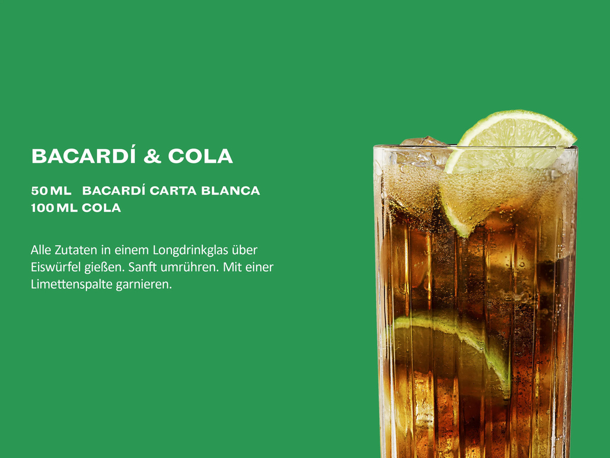 Bacardi Rum Carta Blanca Puerto Rico 0,7 l - Bild 3