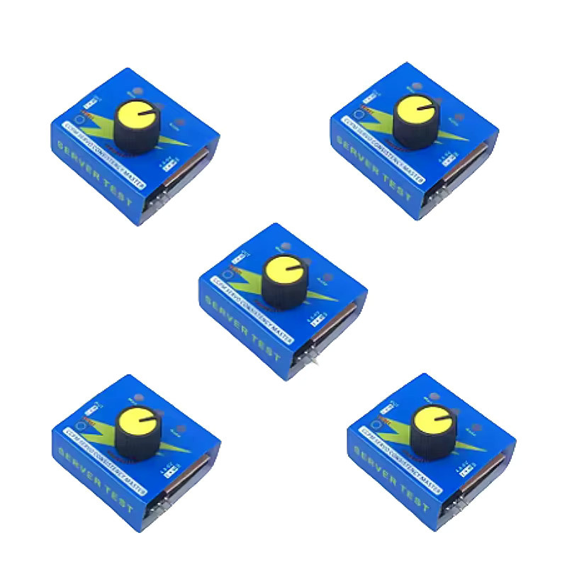 KePaQi Servo-Tester mit Anzeigeleuchte und Dreigangschalter für bürstenlose elektronische Geschwindigkeitsregler in Blau - Bild 3
