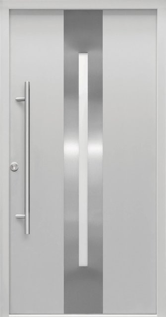 Thermospace Dublin Prime Haustür mit Glaseinsatz, Grau, B: 110 cm, H: 210 cm, Anschlag Links - Bild 1