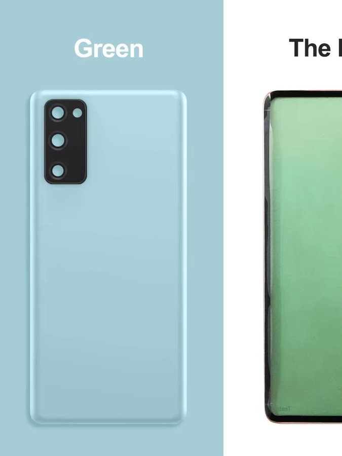 Samsung Ersatz-Rückabdeckung in Grün für S20FE 5G SM-G7810 G781U G781E/DS G781B G781 als Reparaturteil - Bild 5