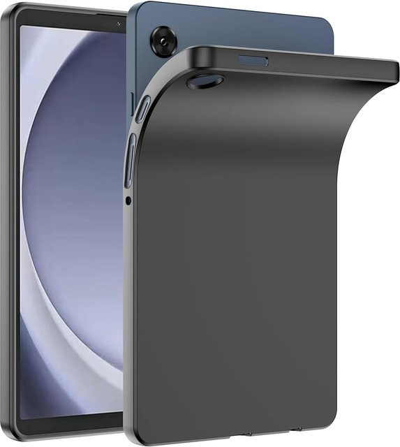 Schutzhülle aus weichem Silikon für Samsung Galaxy Tab A9 S9 S8 S7 Plus FE A7 Lite A8 in Schwarz - Bild 1