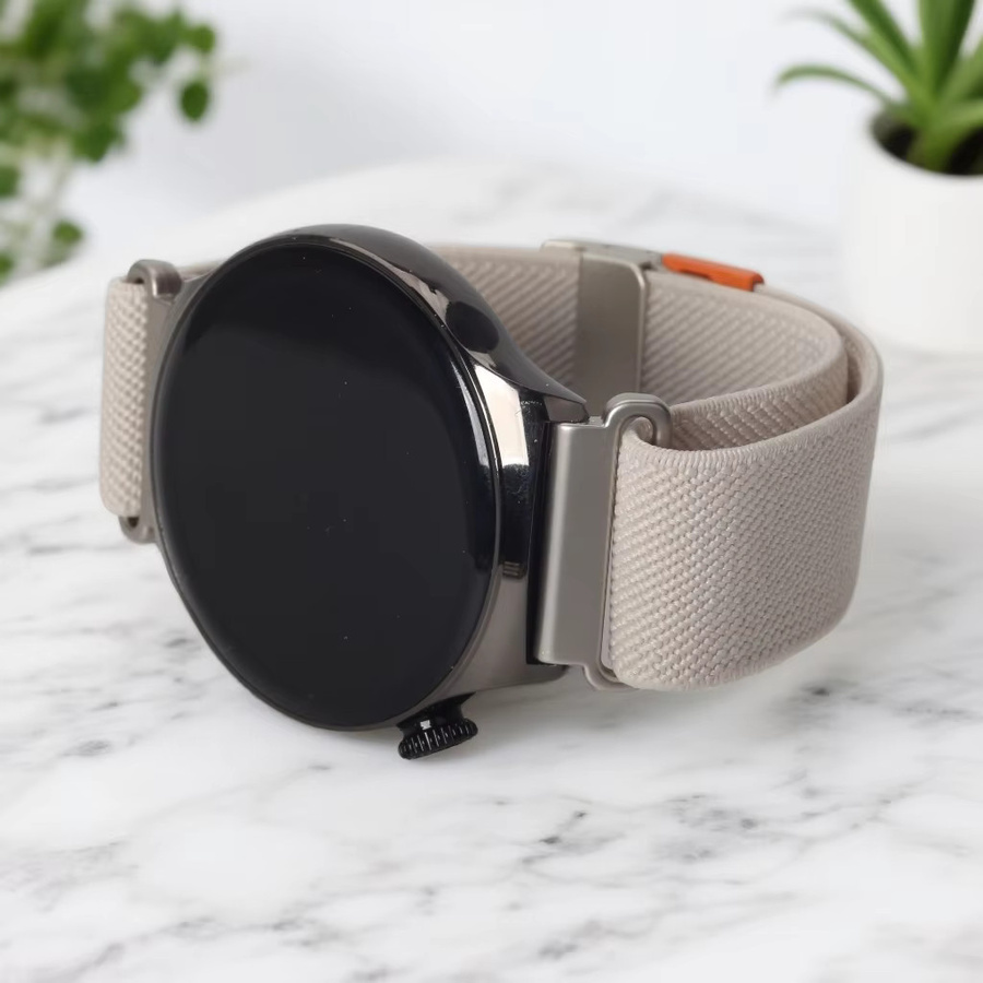 fiterme Uhrenarmband Nylon, Weiß, Unisex - Bild 3
