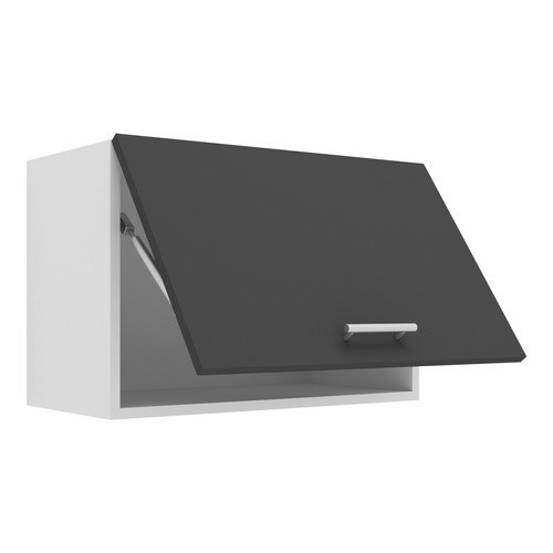 VCM Hängeschrank Esilo Küchenschrank mit Klapptüren in Grau, B/H/T: 60 x 40 x 31 cm - Bild 2