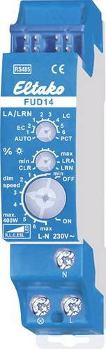 Eltako Universeller Dimmschalter FUD14 bis 400W für DIN-Schiene, Blau - Bild 1