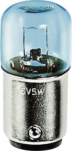 Barthelme Kleinröhrenlampe 48V 5W BA15d transparent - Bild 1