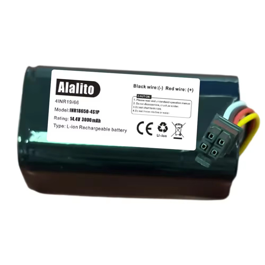 Vakuum-Akku für Midea, Samsung und Eureka mit 2800 mAh in Schwarz - Bild 3
