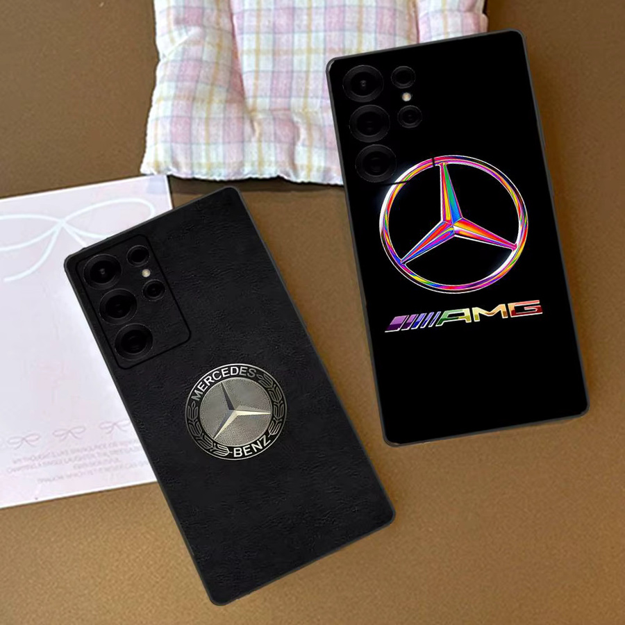 Mercedes-Benz Design Handyhülle für Samsung Galaxy S24 Ultra S23 S22 S21 S20 Serie in Schwarz - Bild 3
