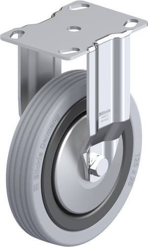Blickle Bockrolle BKPA-VPA 125G-FA in Schwarz und Grau mit 125 mm Rad-Durchmesser und 100 kg Tragfähigkeit - Bild 1