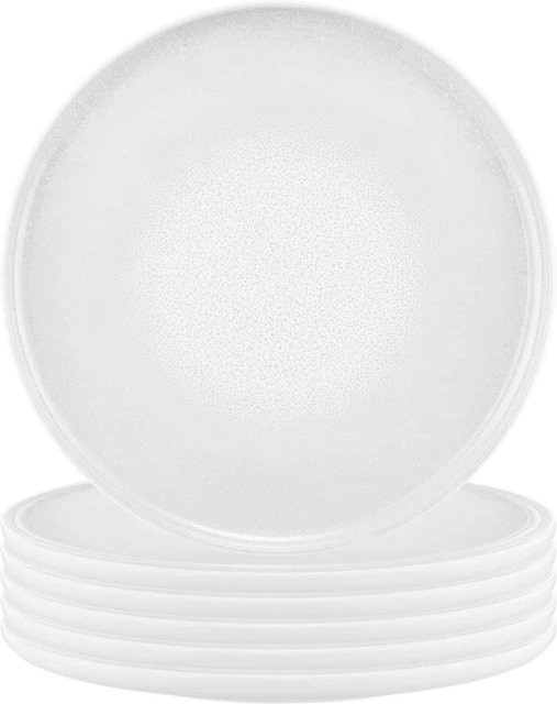 Seltmann Weiden Speiseteller Sento Home aus Keramik in Weiß, 6er Set, Durchmesser: 27,6 cm - Bild 1