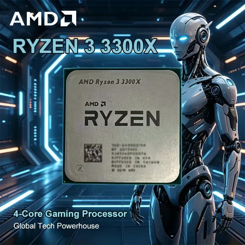 AMD Ryzen 3 3300X Prozessor mit 3,8 GHz Quad-Core und Sockel AM4 - Bild 2