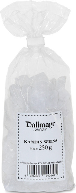 Dallmayr Teezucker weiss 250 g - Bild 1