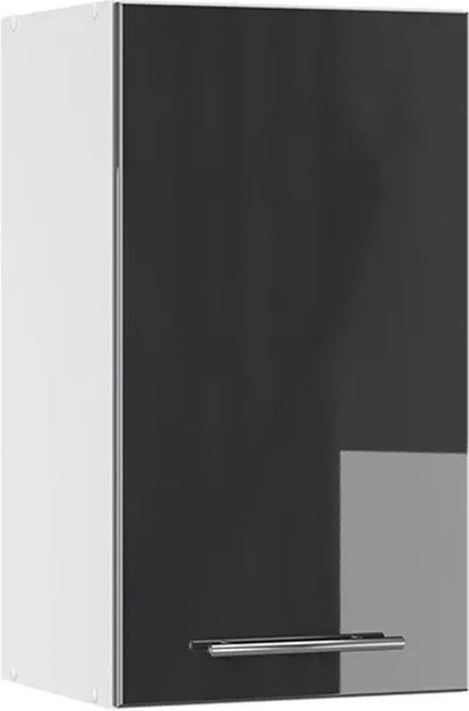 Vicco Hängeschrank Fame-Line Küchenschrank Anthrazit Hochglanz/Weiß B: 40 cm - Bild 1