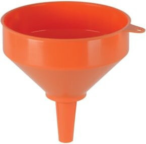Pressol Trichter aus Polyethylen mit Sieb und Rand in Orange, Durchmesser: 20 cm, Volumen: 2,9 l - Bild 1