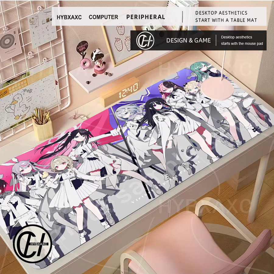 HYBXAXC VSPO Gummi-Mauspad XXL Anime Design Multicolour - Bild 3
