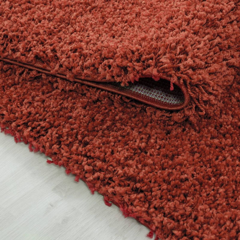 Ayyildiz Hochflorteppich Life Shaggy Terra Terrakotta B/L: 80 x 250 cm - Bild 3