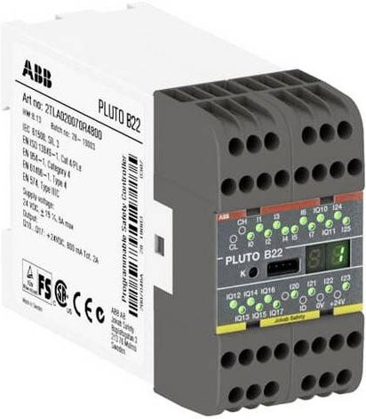 ABB Pluto B22 Eingangsmodul 2TLA020070R4800 in Weiß - Bild 1